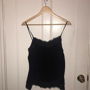Medium Bar 3 Black Velvet Tank Top